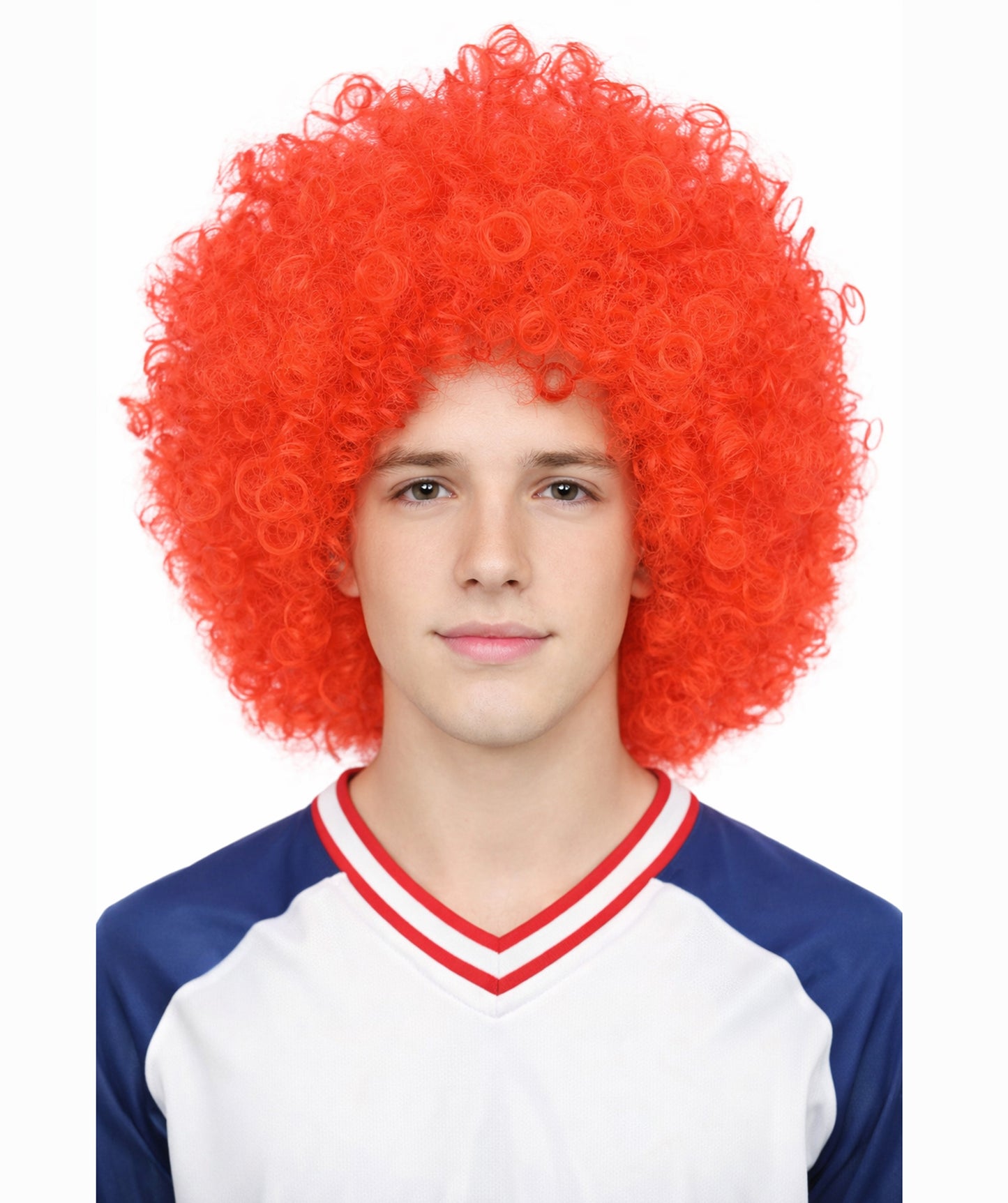 Men’s Big Curly Afro Wig | Bold Hair for Halloween, Themed Parties | Multiple Color Options