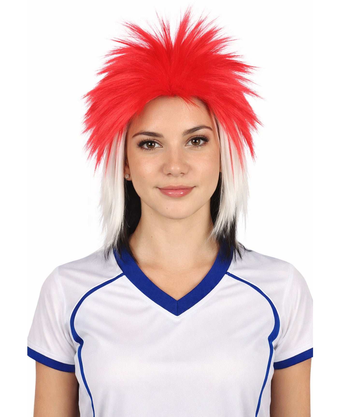 Egypt Flag Sports,80's Mullet Wig | Premium Breathable Capless Cap