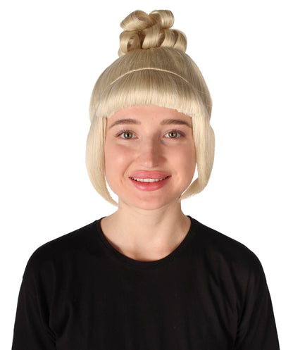 HPO  Women's Halloween Animated Lucy Updo Wig | Multiple Color Options