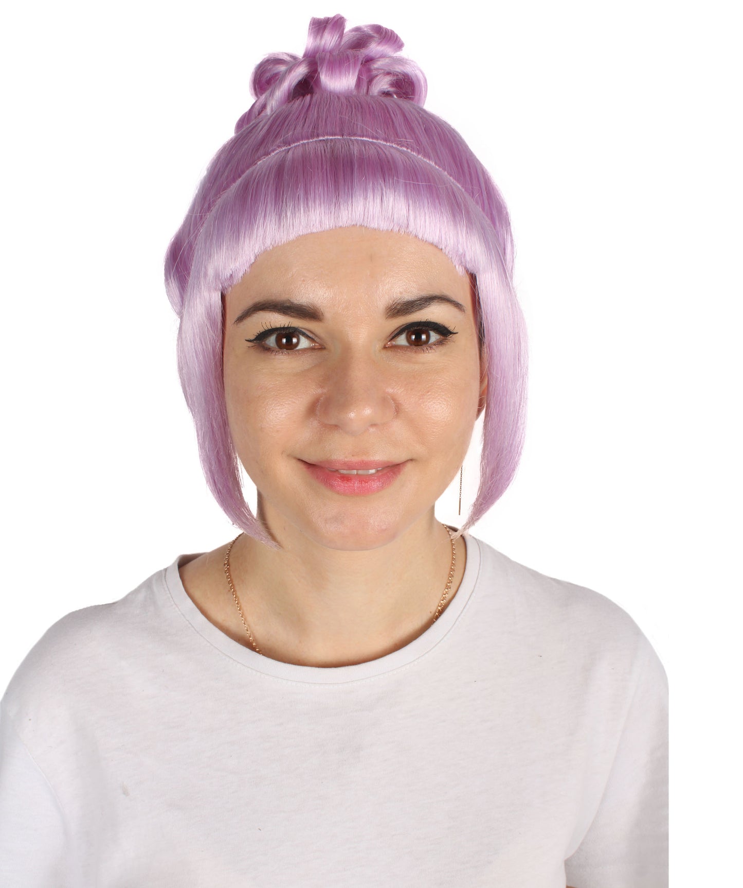 HPO  Women's Halloween Animated Lucy Updo Wig | Multiple Color Options