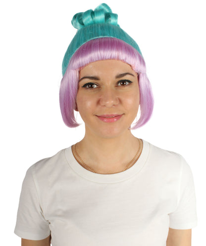 HPO  Women's Halloween Animated Lucy Updo Wig | Multiple Color Options