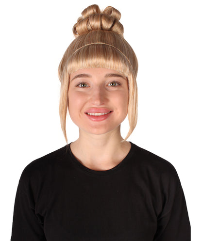 HPO  Women's Halloween Animated Lucy Updo Wig | Multiple Color Options