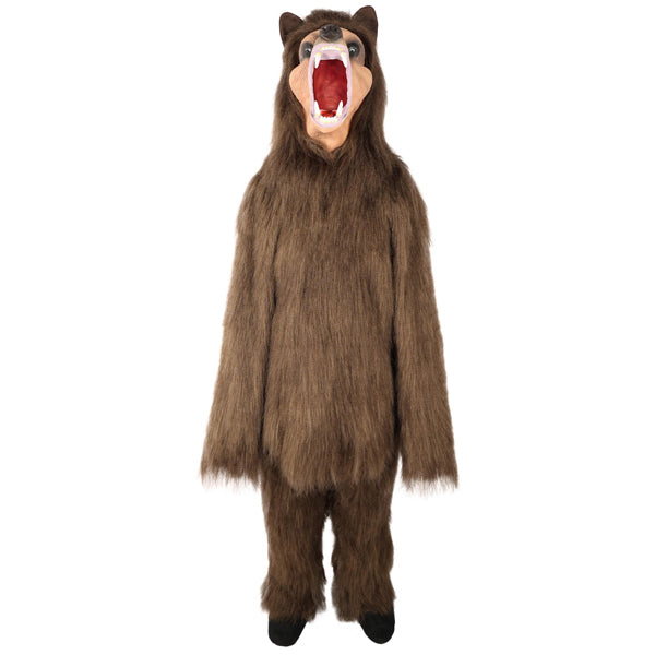 HPO Unisex Fur Animal Multiple Costume, Mask and Bundle – Complete Animal Fur Costume Set for Halloween or Themed Parties – Includes Detailed Fur Animal Outfit and Accessories–Comfortable