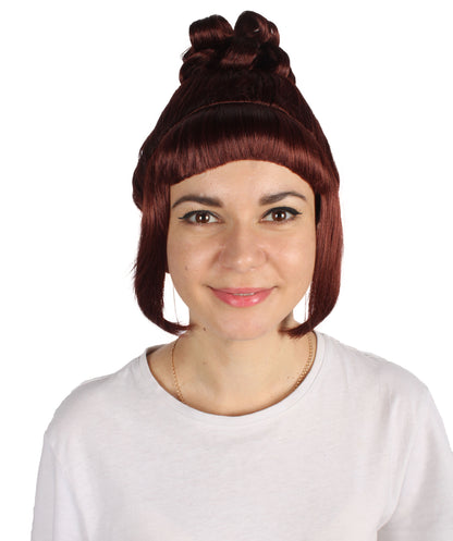 HPO  Women's Halloween Animated Lucy Updo Wig | Multiple Color Options