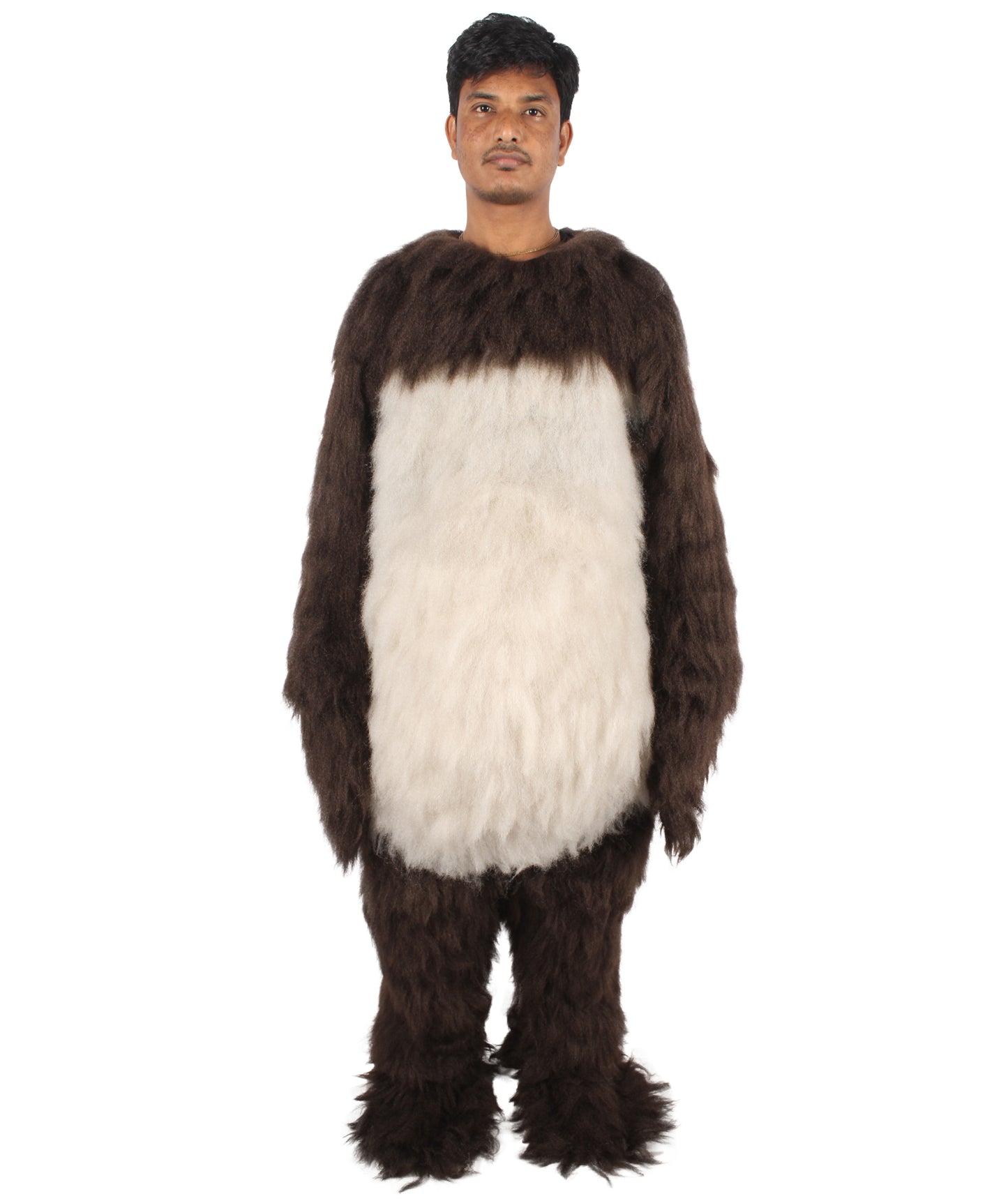 Unisex Dark Brown Grizzly Bear Costume | Best for Halloween| Flame-retardant Synthetic Fabric