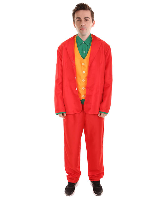 Men's Clown Costume | Multi Color Fancy Costume