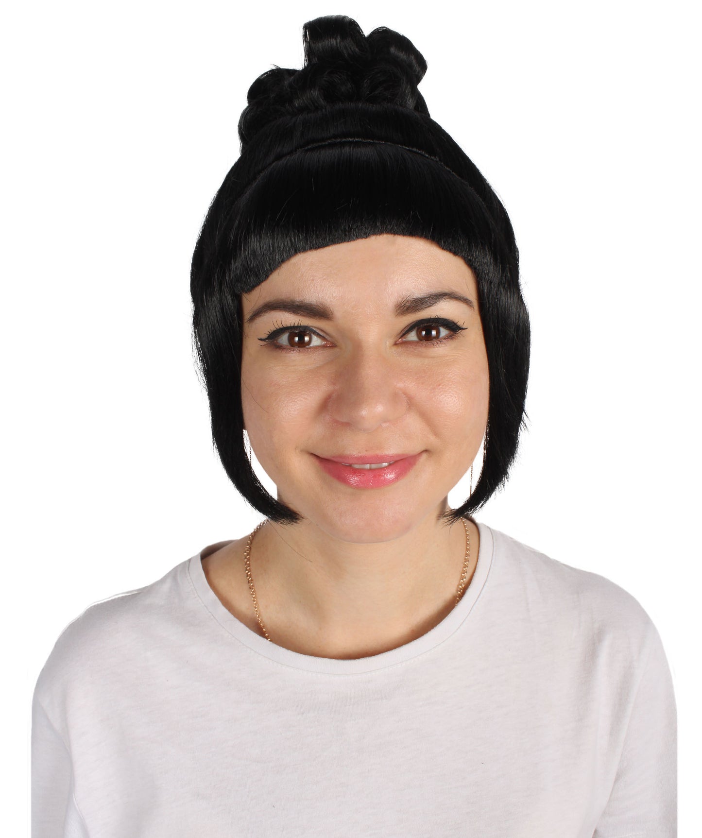 HPO  Women's Halloween Animated Lucy Updo Wig | Multiple Color Options