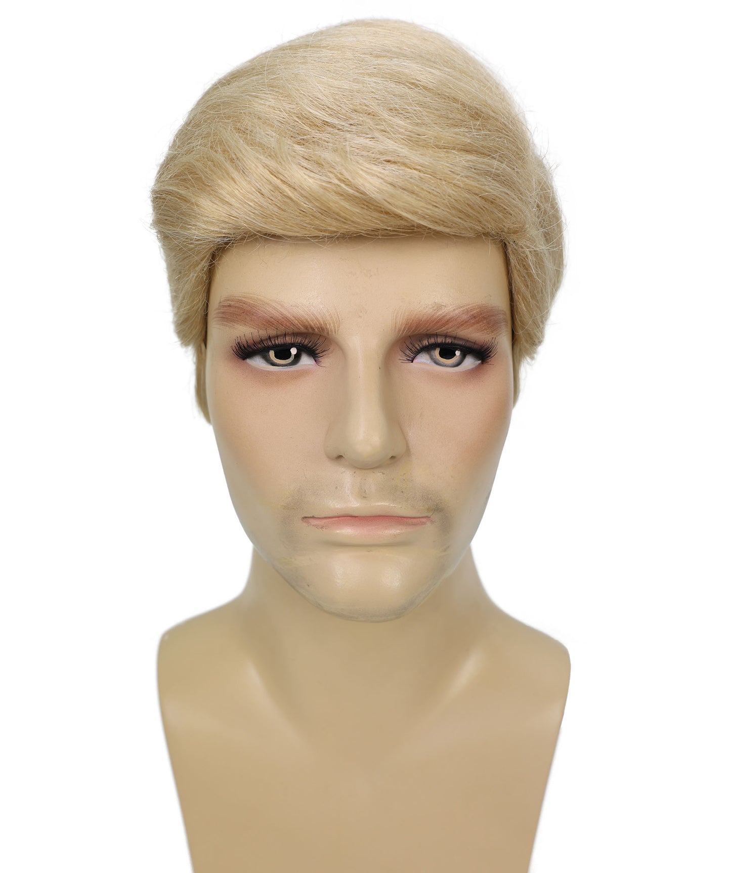 HPO Men's President Wig | Blonde Hairpiece with Styled Signature Look | Halloween, Costume Parties, Stage Acts & Themed Events