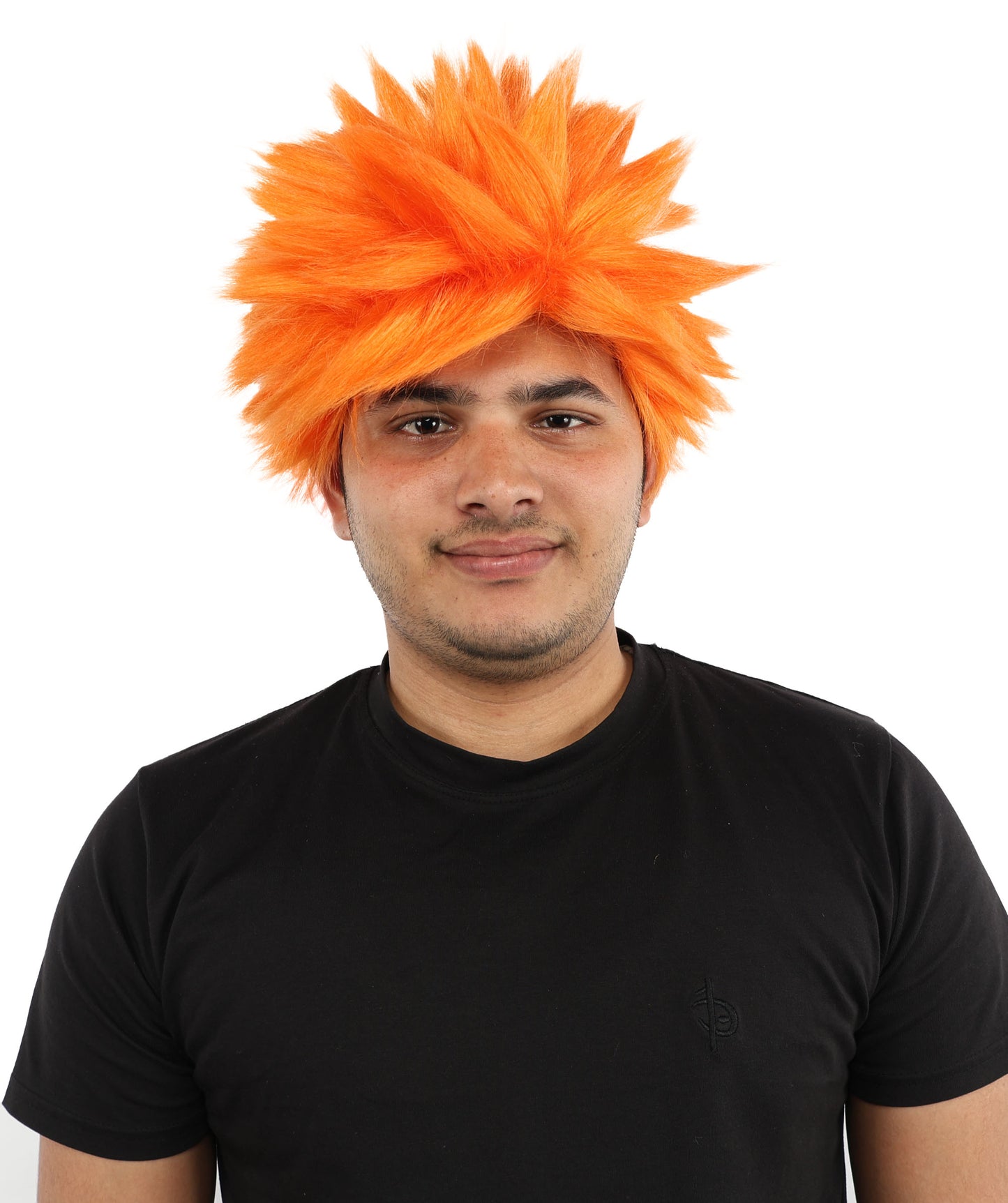 HPO Adult Men's Japanese Superhero Manga Spiky Wig |  Multi Color Options