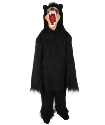 HPO Unisex Fur Animal Multiple Costume, Mask and Bundle – Complete Animal Fur Costume Set for Halloween or Themed Parties – Includes Detailed Fur Animal Outfit and Accessories–Comfortable