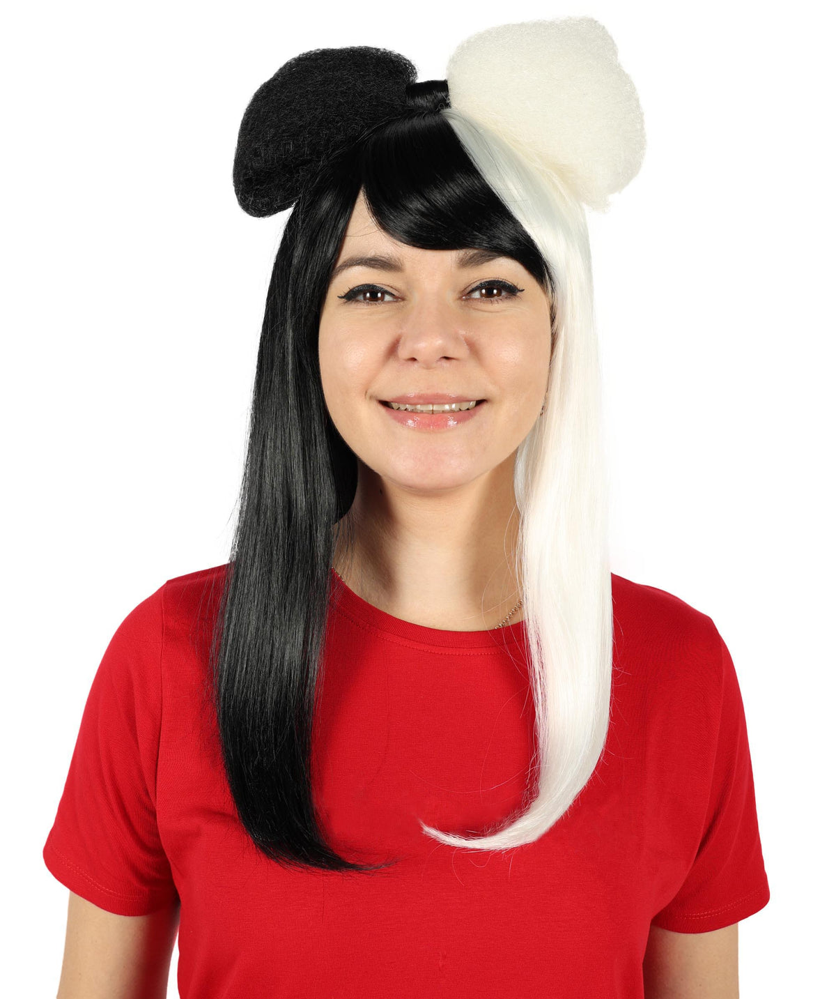 HPO Long Butterfly Womens Wigs | Insect Character Multi Color Halloween Wigs | Premium Breathable Capless Cap