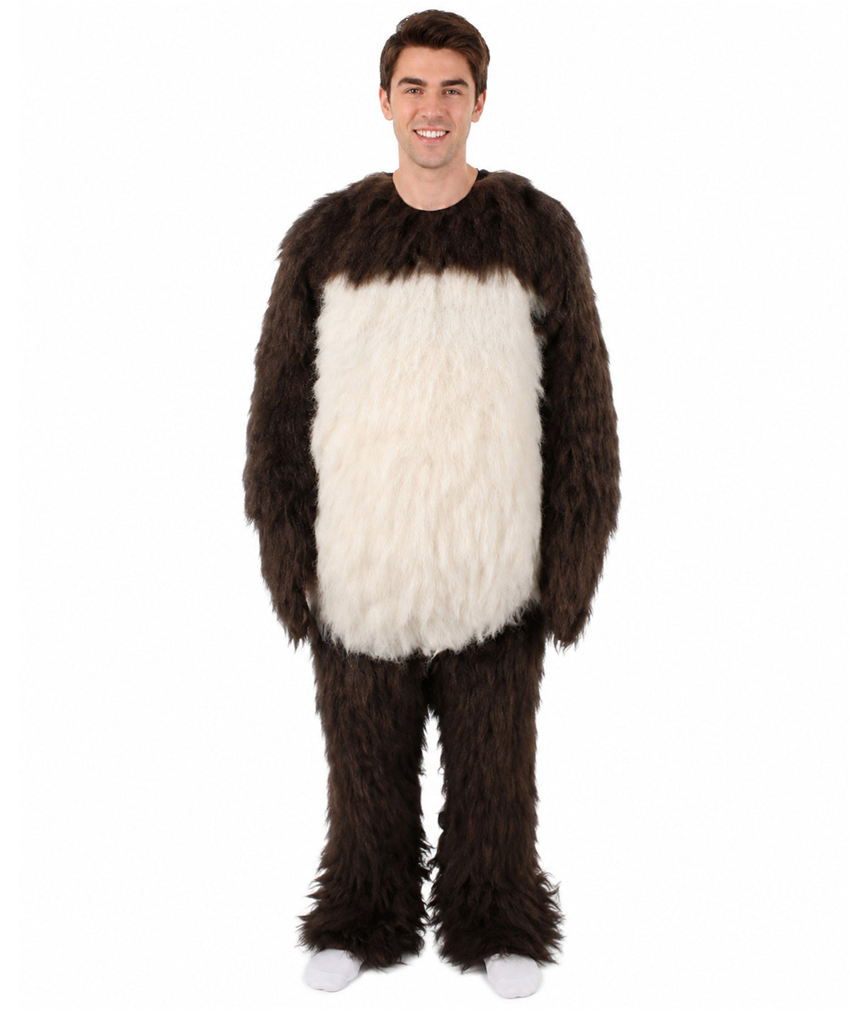 Unisex Dark Brown Grizzly Bear Costume | Best for Halloween| Flame-retardant Synthetic Fabric