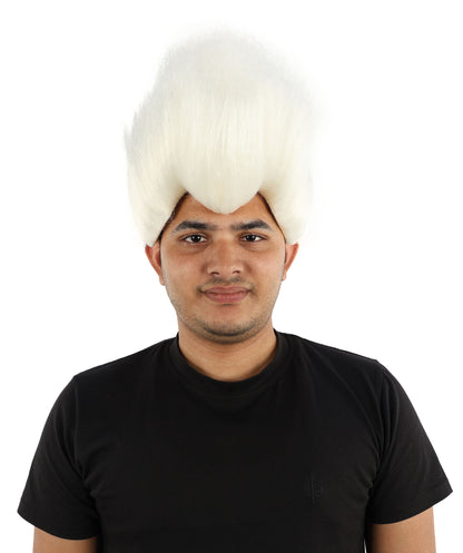 Hades God of Death |Multiple Color Fake Flame Spikes | Premium Halloween Wig