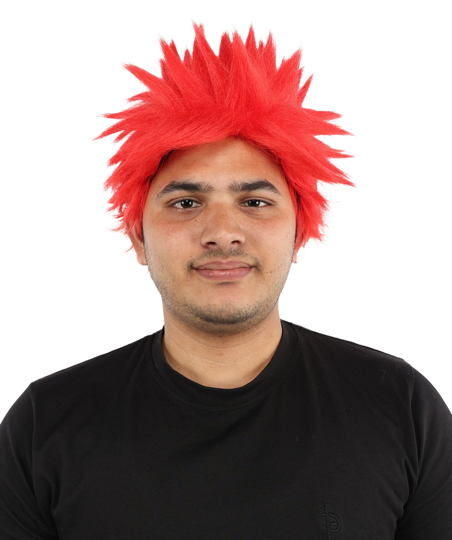 HPO Adult Men's Japanese Superhero Manga Spiky Wig |  Multi Color Options
