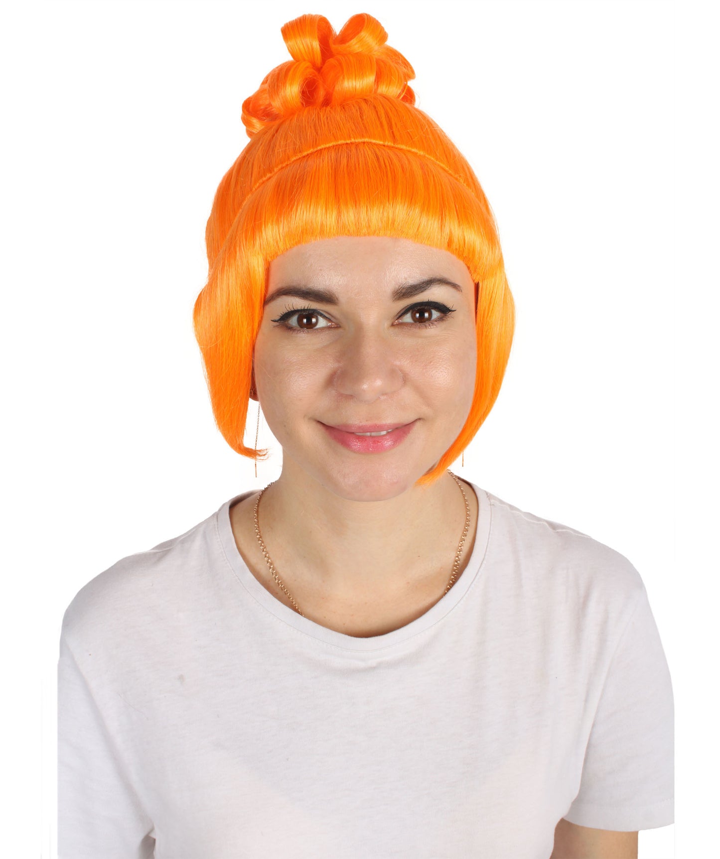 HPO  Women's Halloween Animated Lucy Updo Wig | Multiple Color Options