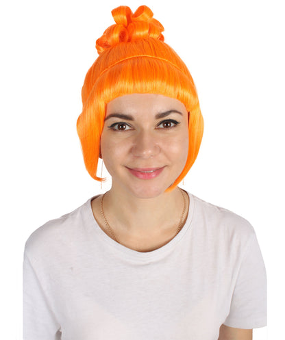 HPO  Women's Halloween Animated Lucy Updo Wig | Multiple Color Options