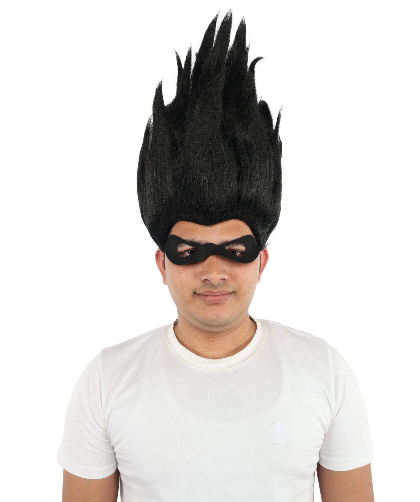 HPO Animated Movie Supervillain Wig , Troll Wig , Premium Breathable Capless Cap