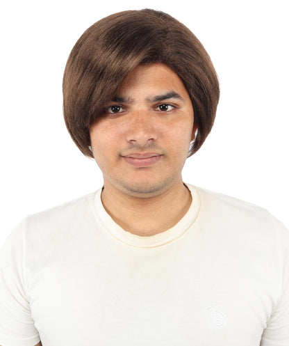 Men's Short Dramatic Texture Wig | Multiple Color Option | undercut, multi-layered messy styling | Halloween, cosplay, drag, theatrical performances, and themed parties