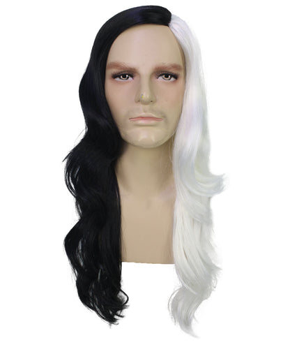 80's Rocker Men's Hair| Historical Brown Fancy Halloween Wig | Premium Breathable Capless Cap