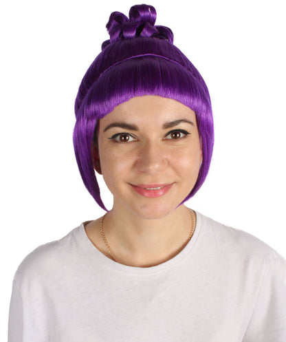 HPO  Women's Halloween Animated Lucy Updo Wig | Multiple Color Options