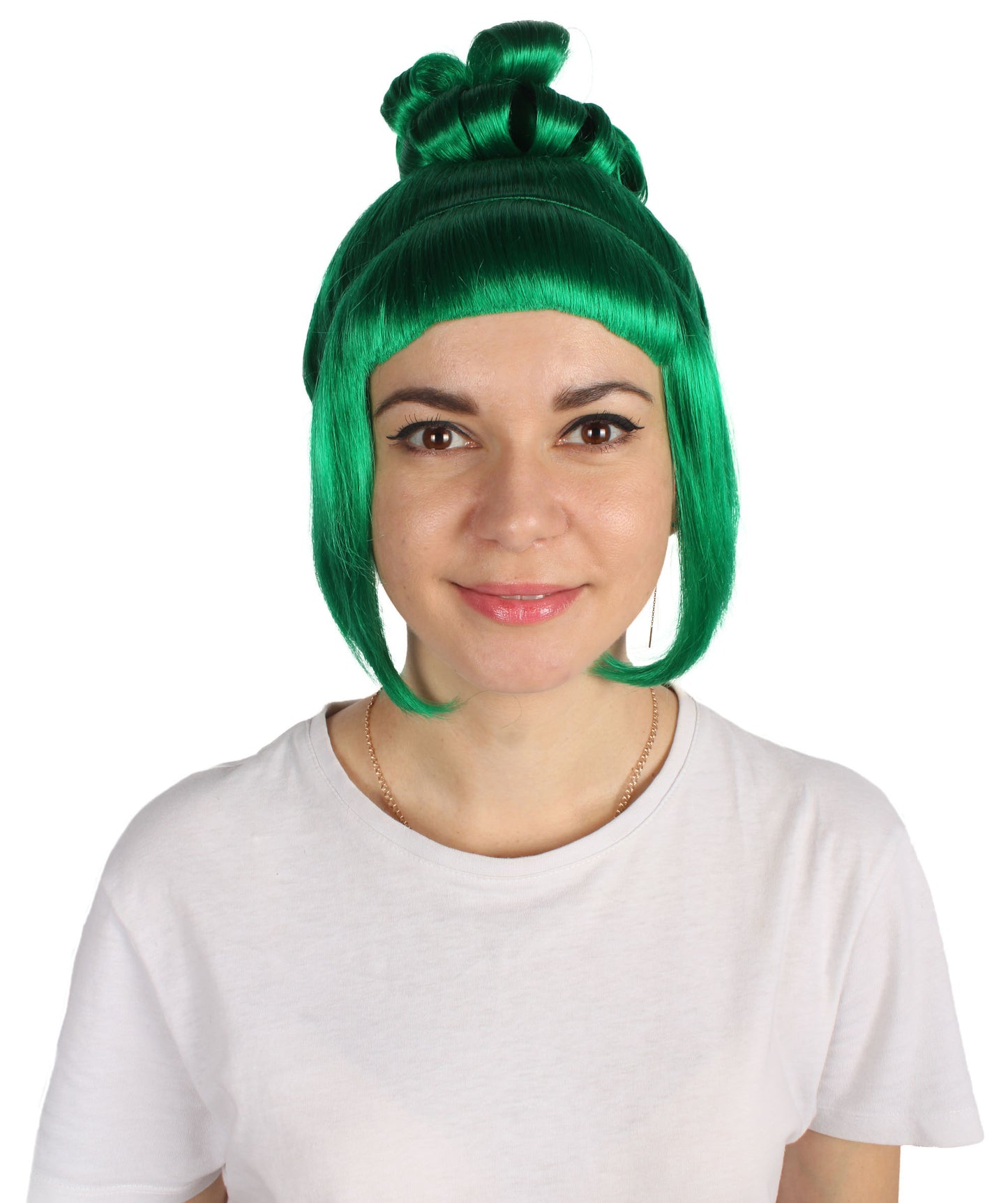 HPO  Women's Halloween Animated Lucy Updo Wig | Multiple Color Options