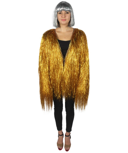 HPO Women's Party Tinsel Costume Set | Multiple Color Options | Suitable for Halloween |  Tinsel Material