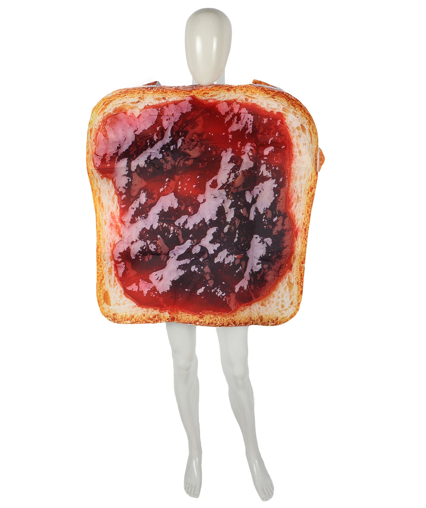HPO Adult Unisex Peanut Butter & Jelly Costume Set | Fun Food-Themed Couple or Group Outfit | Soft, Comfortable Fabric | Perfect for Halloween, Parties & Events