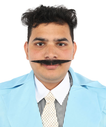 Men's  Fashion Moustache Set | Black Fancy Facial Hair