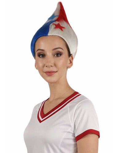 Panama Flag Sport Troll Wig | Premium Breathable Capless Cap