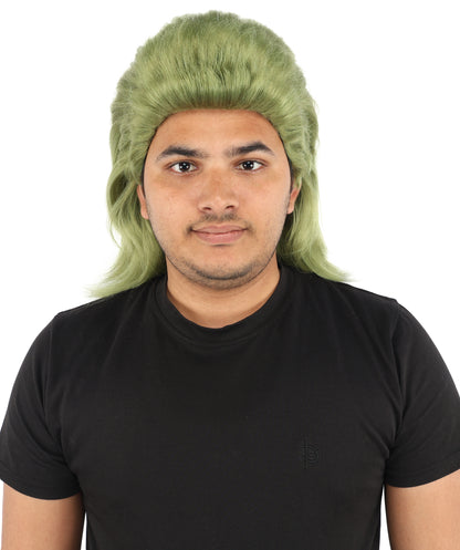 Furry Monster Grinch Christmas Olive Green Santa Costume, Ideal for Halloween