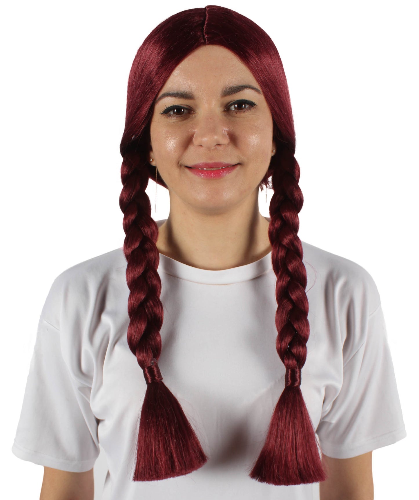 HPO Women's  Braided Gothic Wig | Multiple Color Collections TV Movie Wigs | Premium Breathable Capless Cap