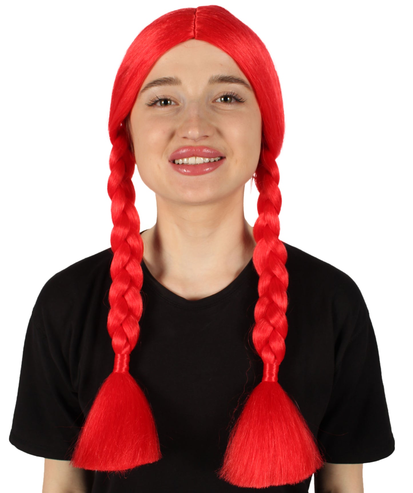 HPO Women's  Braided Gothic Wig | Multiple Color Collections TV Movie Wigs | Premium Breathable Capless Cap