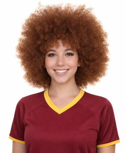 Unisex Afro Wig Collections | Jumbo Halloween Wig (Lots of Color) | Premium Breathable Capless Cap
