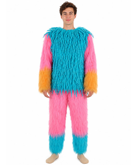 HPO Unisex Furry Multiple Furry Monster Costume & Bundle Set with Mask | Perfect for Halloween|  Perfect for Halloween|
