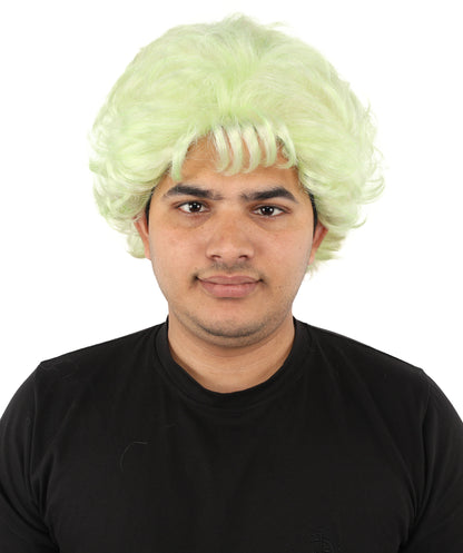 Zombie Wig Light Green | Medium Messy Hair Cosplay Hairstyle | Halloween, Costume Party, Stage & Roleplay Hairpiece