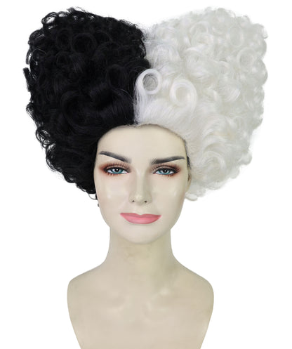 Red Heart Shaped Womens Wig , Queen Wig , Premium Breathable Capless Cap