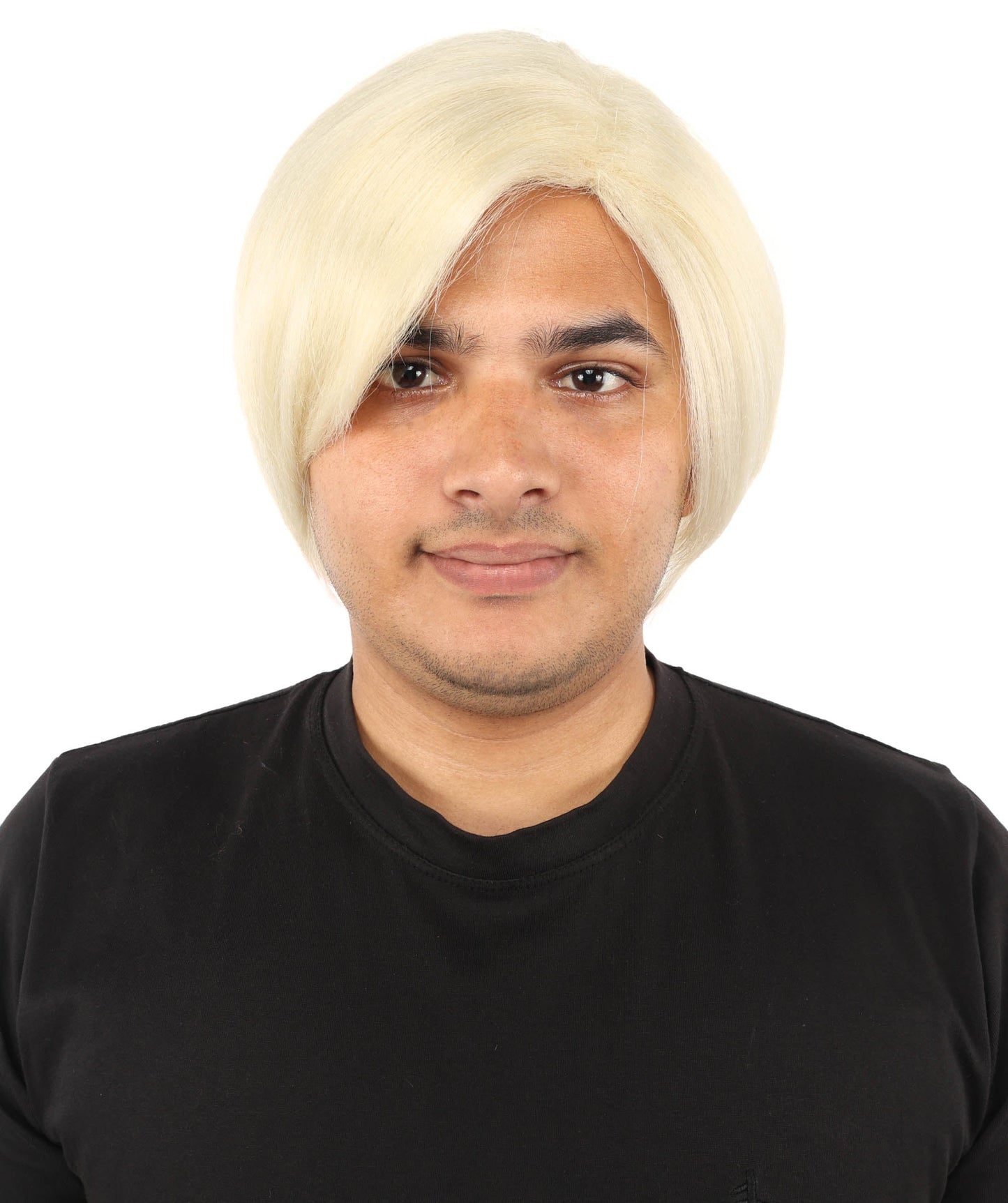 Men's Short Dramatic Texture Wig | Multiple Color Option | undercut, multi-layered messy styling | Halloween, cosplay, drag, theatrical performances, and themed parties