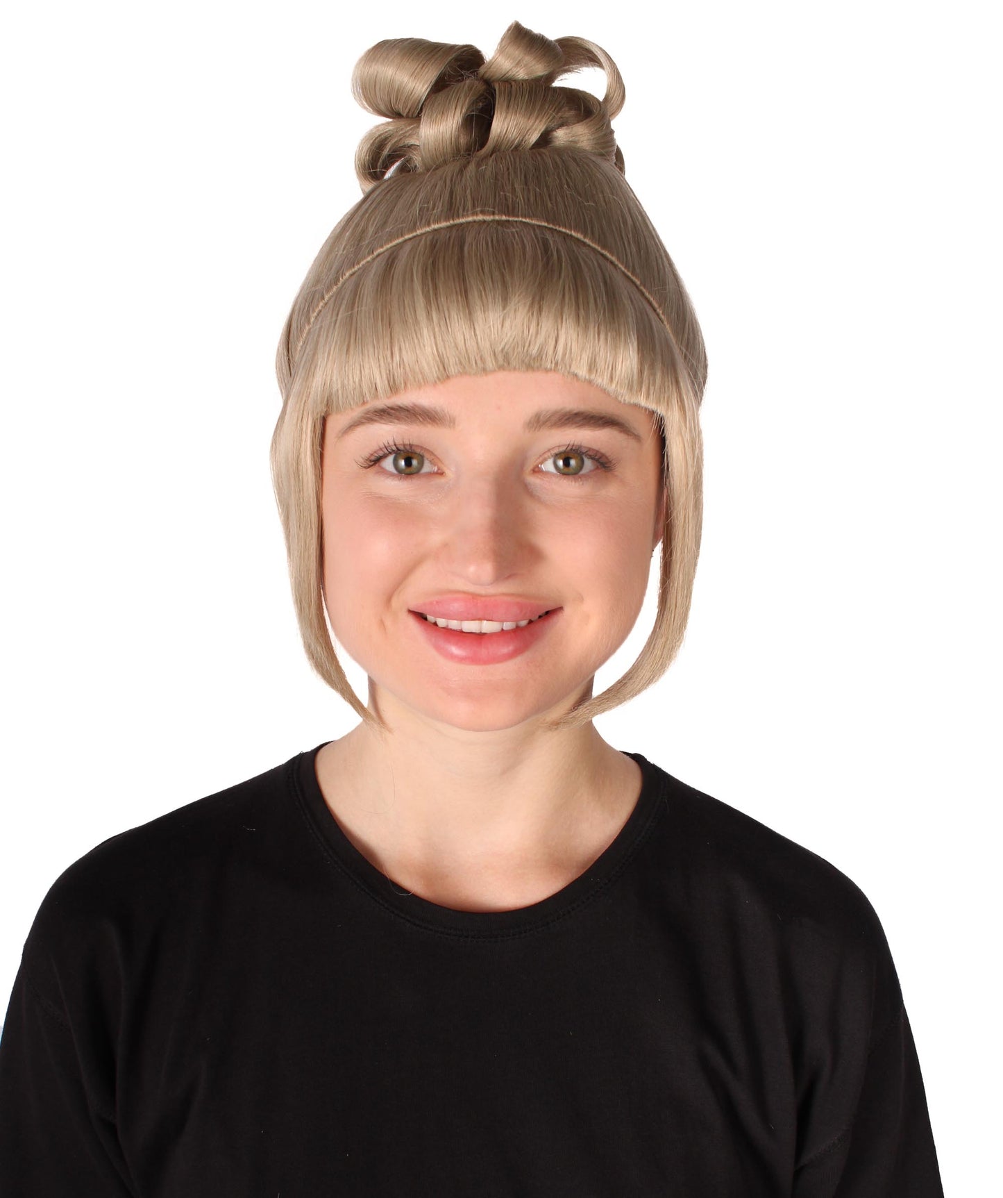 HPO  Women's Halloween Animated Lucy Updo Wig | Multiple Color Options