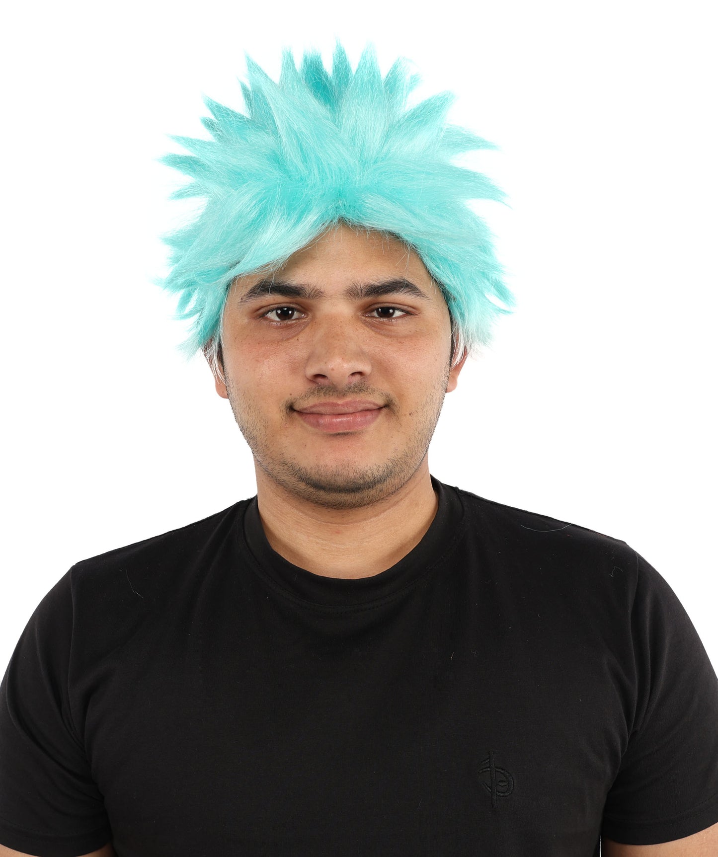 HPO Adult Men's Japanese Superhero Manga Spiky Wig |  Multi Color Options