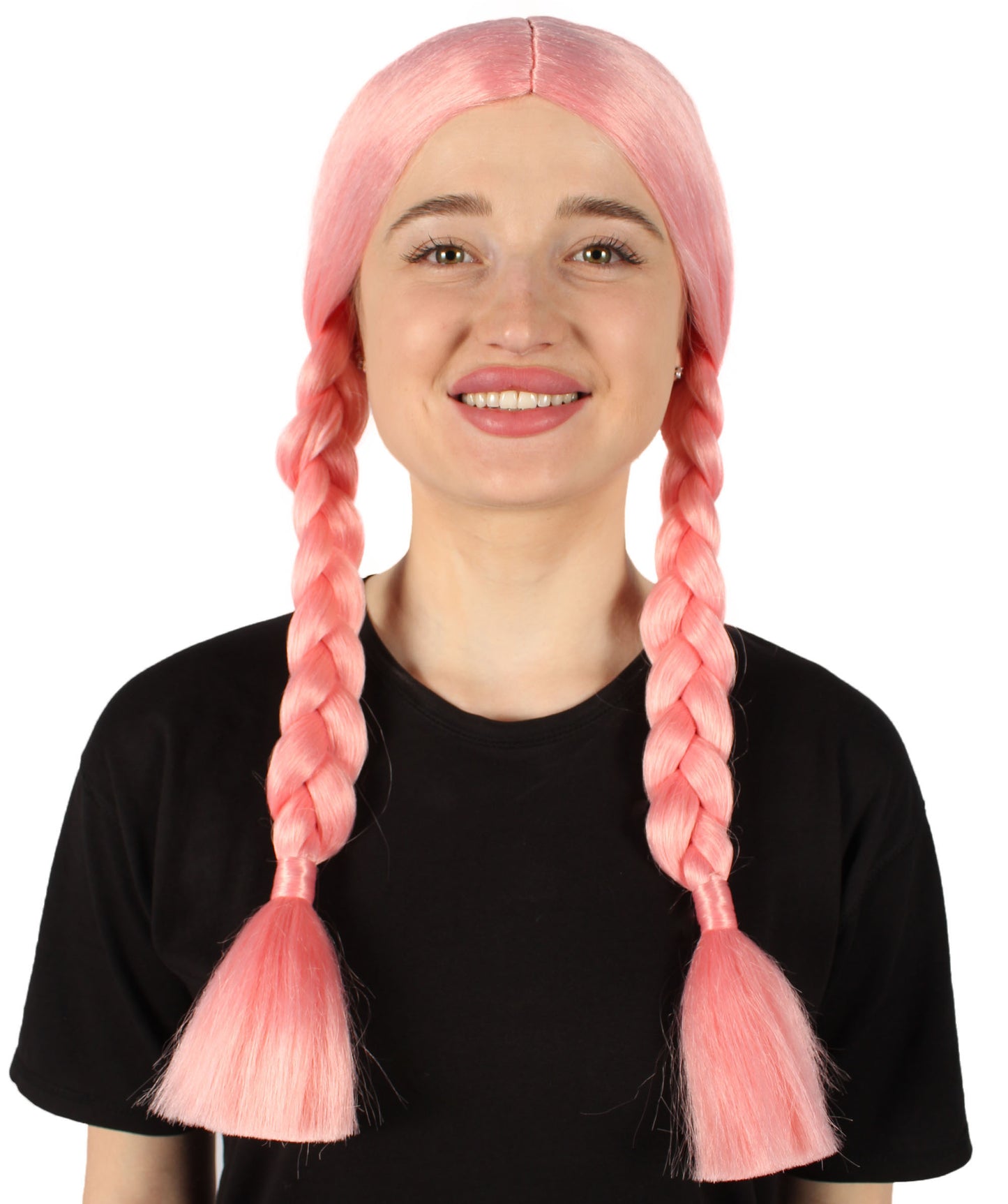 HPO Women's  Braided Gothic Wig | Multiple Color Collections TV Movie Wigs | Premium Breathable Capless Cap