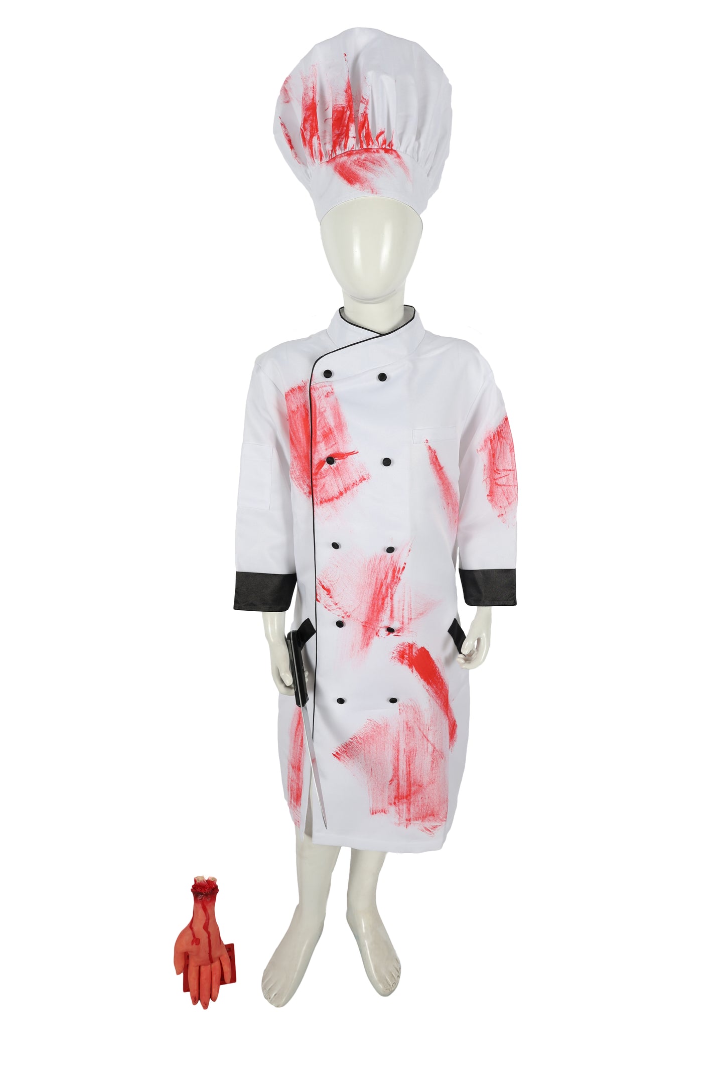 HPO Adult Women’s Deadly Chef Costume | Sinister Blood-Splattered Apron for Halloween Events