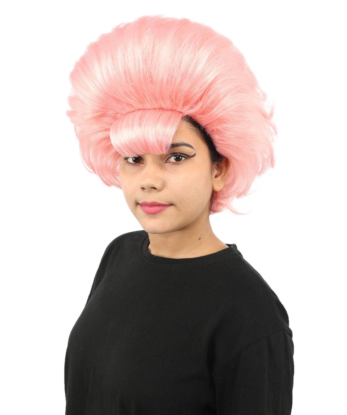 Women's Voluminous Retro Wig | Multiple Color Options, create of synthetic fiber, teased curly volume, breathable capless cap | Party, Halloween, theater, drag, performance, costume events