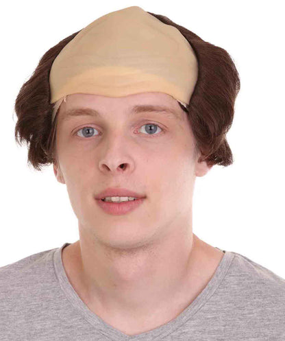 Brown Balding Mens Wig | Wig With Cap