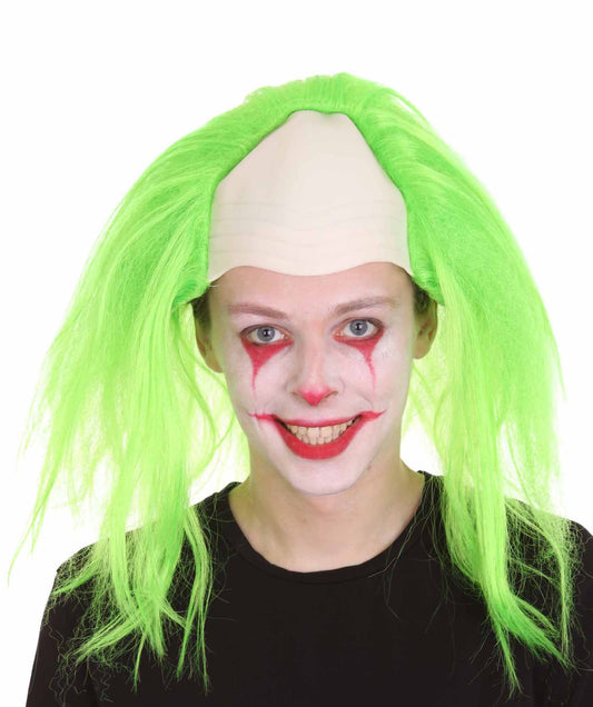 Funny Half Bald Head Wig