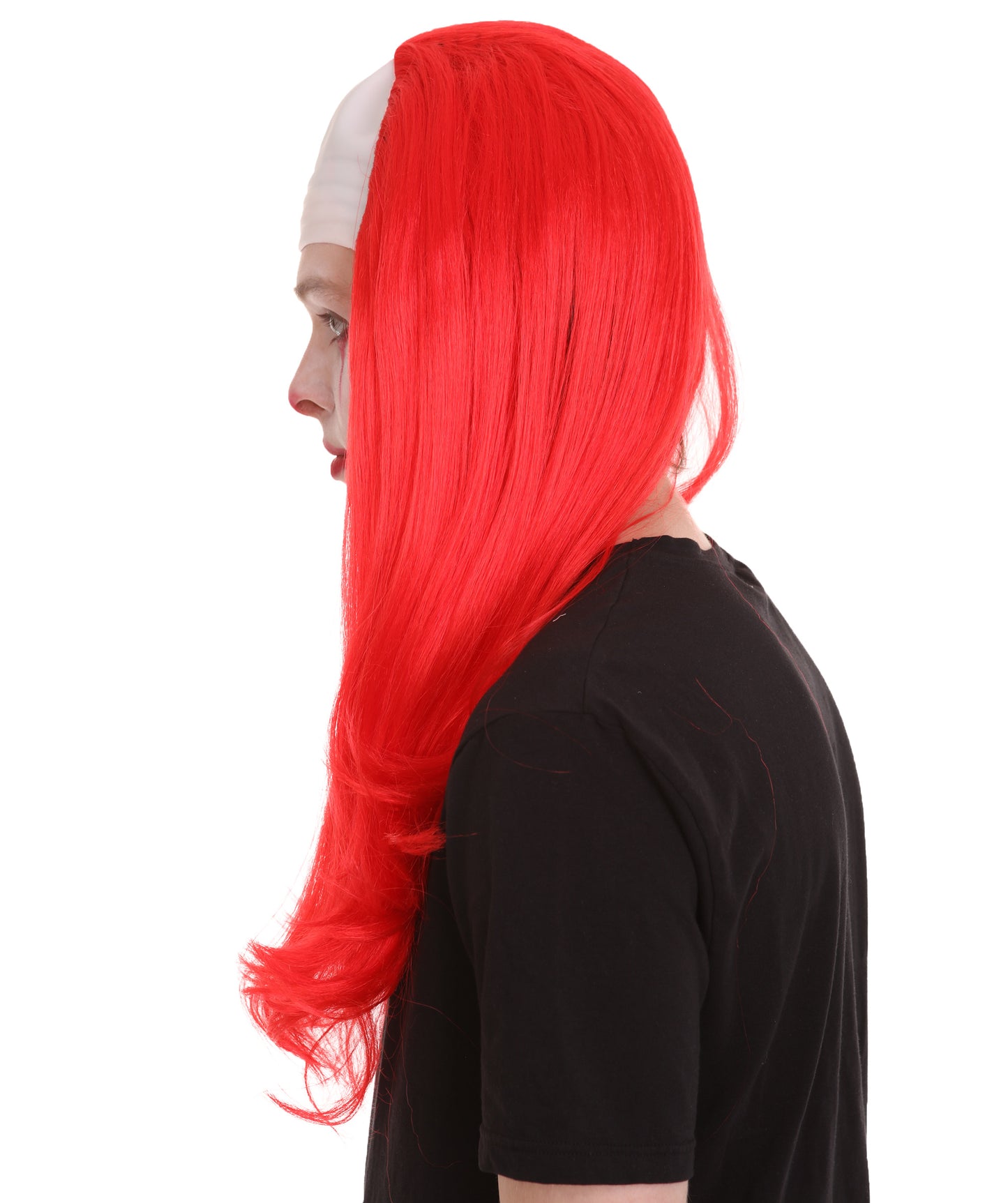 Creepy Clown Red Scary Wig