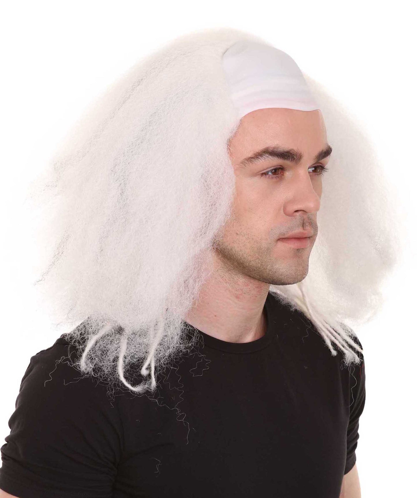 Bald Clown Men's Wig | Multiple Color Choice| Flame-Retardant Synthetic Fiber