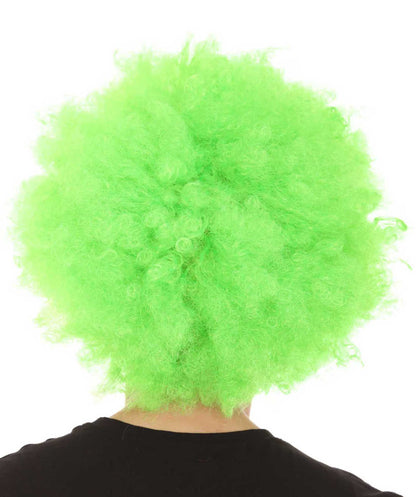 Green Jumbo Halloween Wig