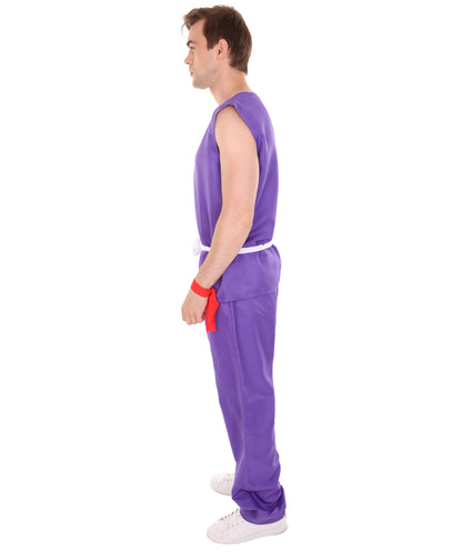 Men's Super Dragon TV / Movie Costume | Purple Halloween Costume