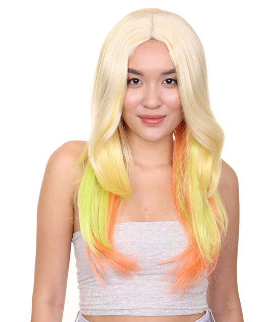 Candy Babe Girl Womens Wig | Long Blond Character Halloween Wig | Premium Breathable Capless Cap