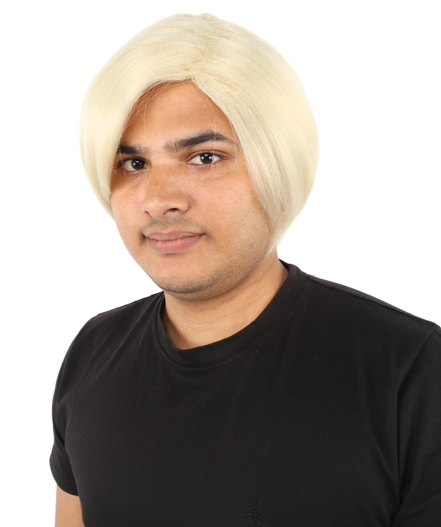 Men's Short Dramatic Texture Wig | Multiple Color Option | undercut, multi-layered messy styling | Halloween, cosplay, drag, theatrical performances, and themed parties
